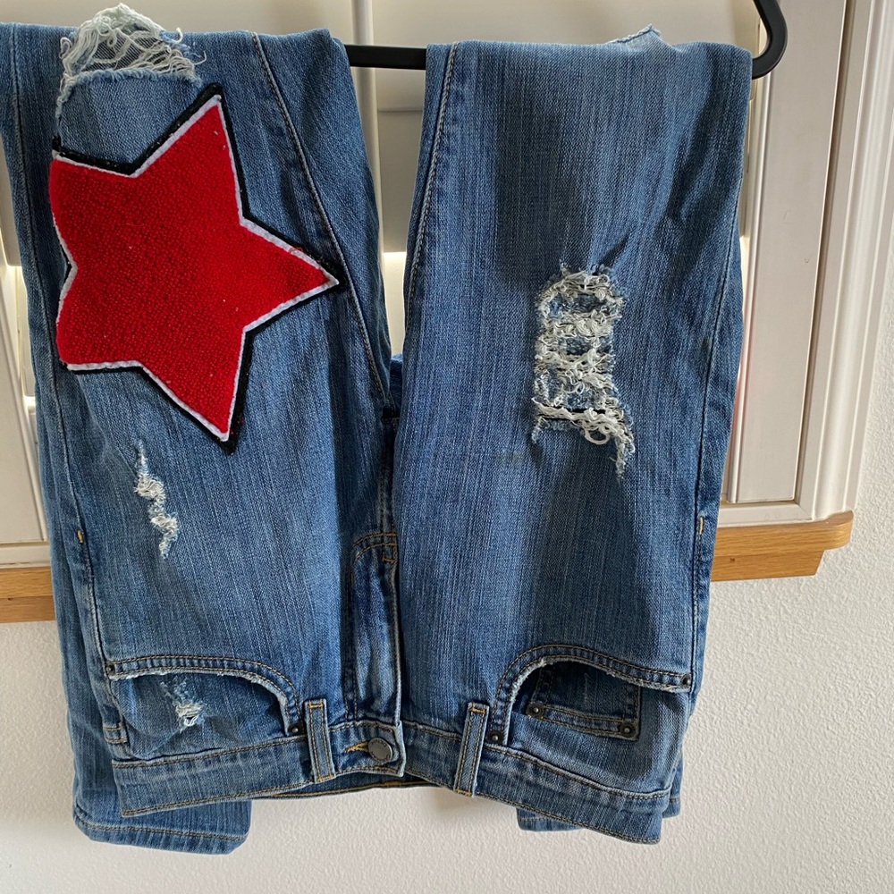 LF star jeans